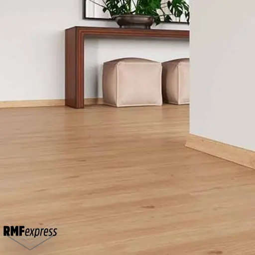 acabamento piso MDF rodapé